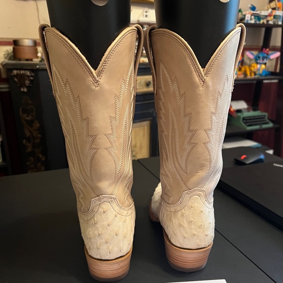 Tecovas Pearl Ostrich Jamie - Picture 4 of 5